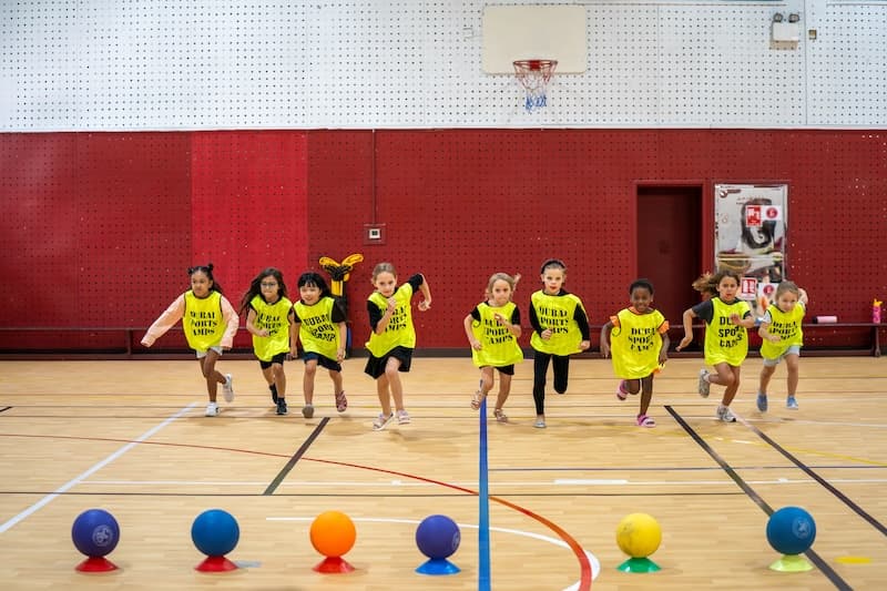 Various sports activities